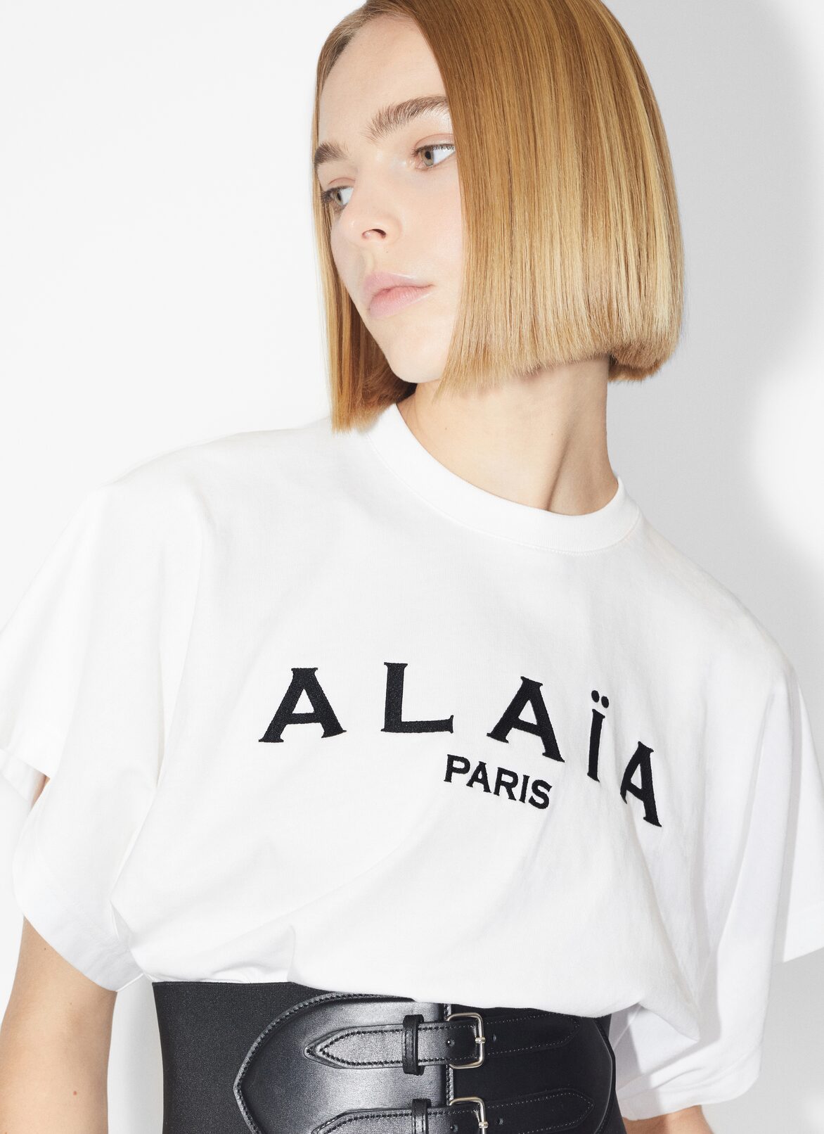 T-SHIRT ALAÏA ALAÏA WHITE T-SHIRT ALAÏA